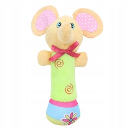 Plush Elephant Rattle E-Edu