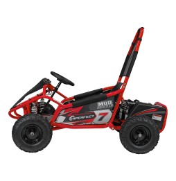 Pojazd mud monster czerwony - gokart dla dzieci