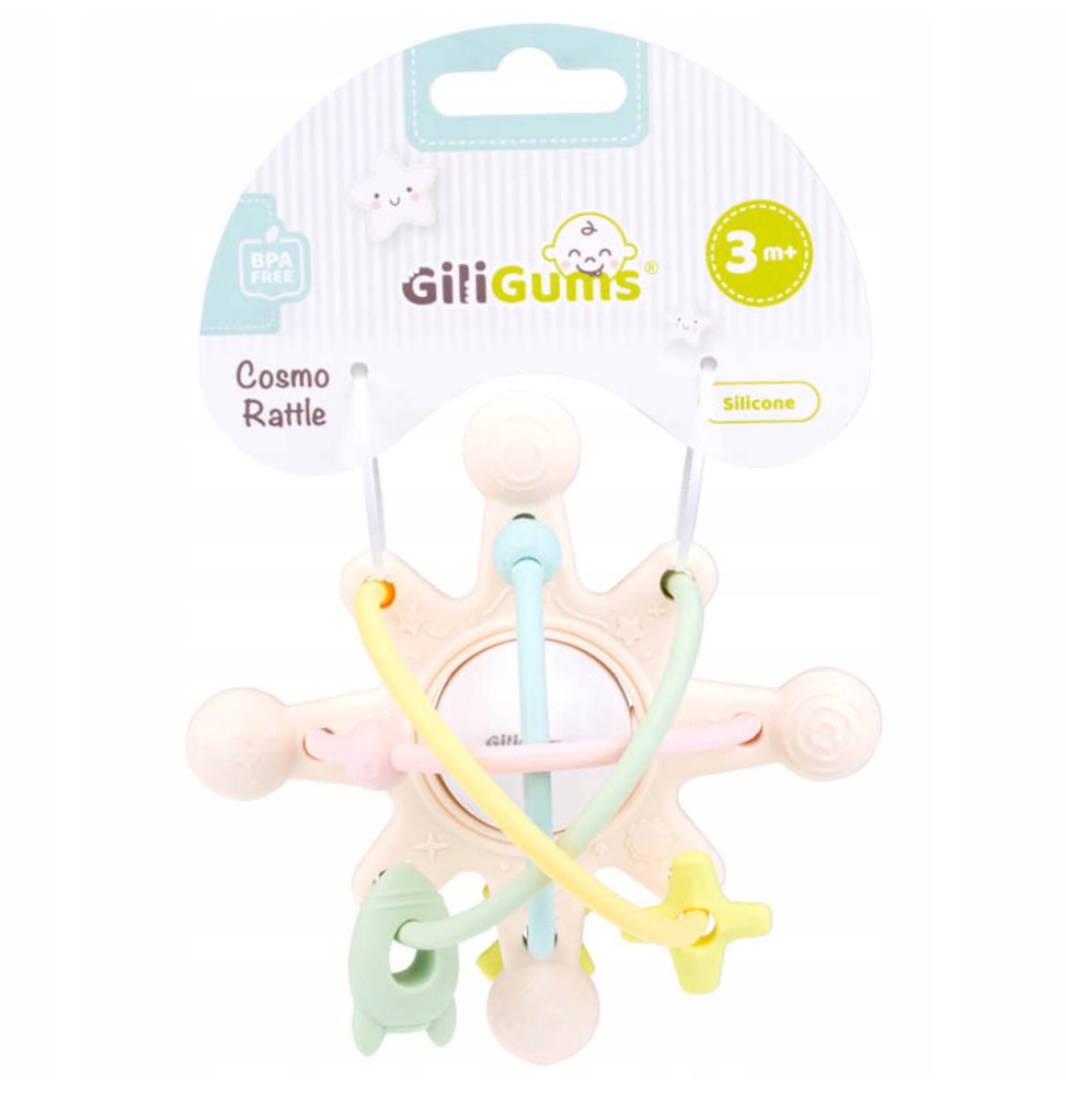 Pastel Rattle Cosmos for Infants