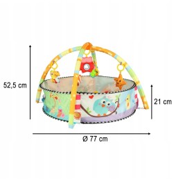 Infant Educational Play Mat with Balls