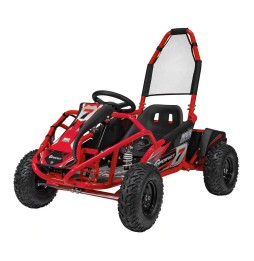 Pojazd mud monster czerwony - gokart dla dzieci