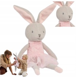 Nola Bunny Cuddly Toy Pink Jollein