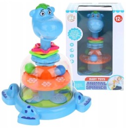 Interactive Hippo Spinner - Nobo Kids