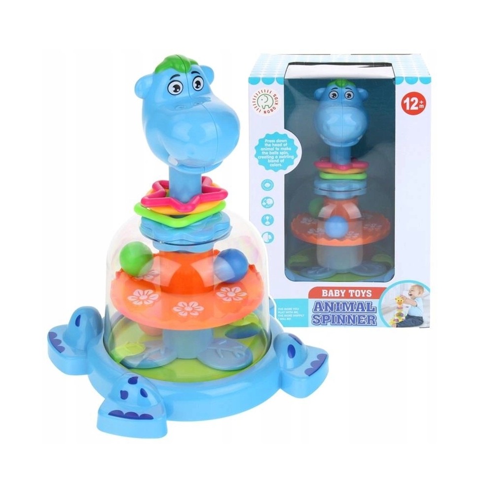 Interactive Hippo Spinner - Nobo Kids