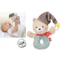 Soft Bear Rattle for Infants