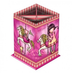 Gorjuss Fairground Carousel Pen Holder