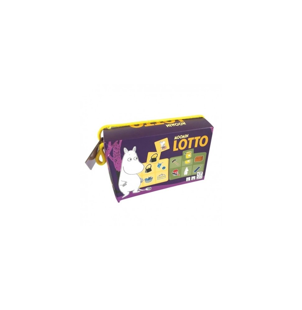 Lotto dla dzieci z muminkami, gra edukacyjna Barbo Toys