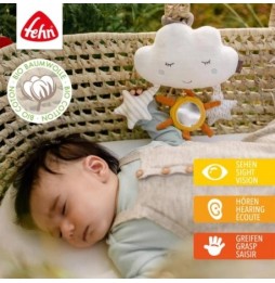 Cloud Rattle Plush Toy from Natura 2