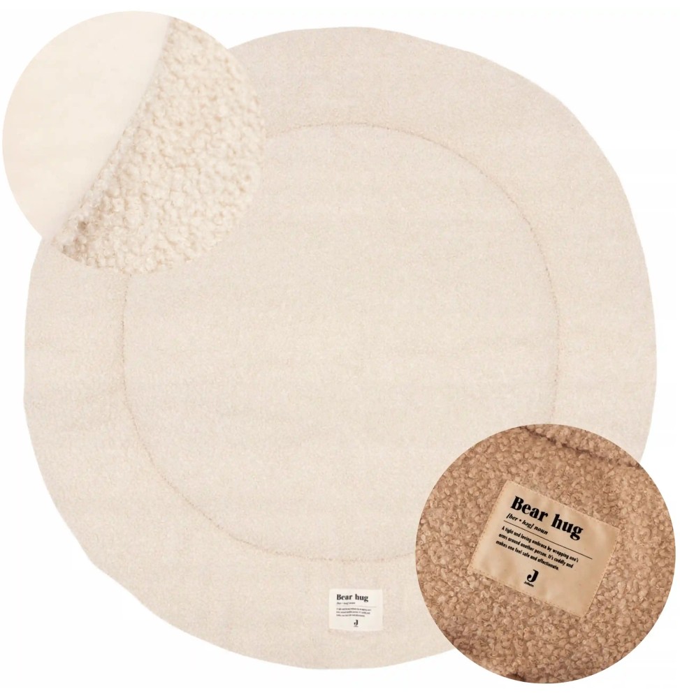 Baby Play Mat 95 cm Beige