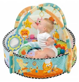 Infant Educational Play Mat with Balls