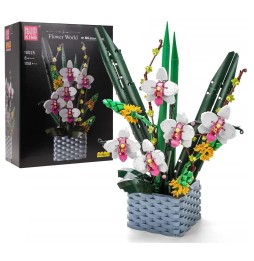 Set de blocuri buchet flori 1158 elemente