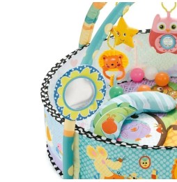 Infant Educational Play Mat with Balls