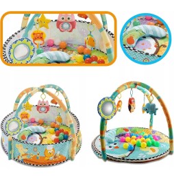 Infant Educational Play Mat with Balls