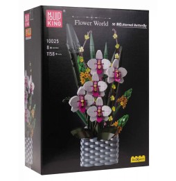 Set de blocuri buchet flori 1158 elemente