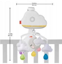 Cloud Mobile for Baby Crib