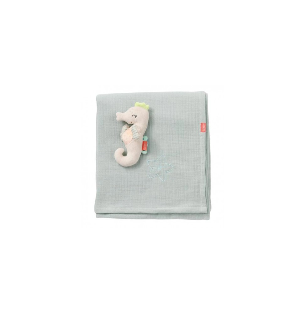 Muslin Blanket Seahorse Sea Collection