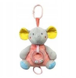 Gray Elephant 18cm Music Box for Infants