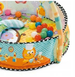 Infant Educational Play Mat with Balls