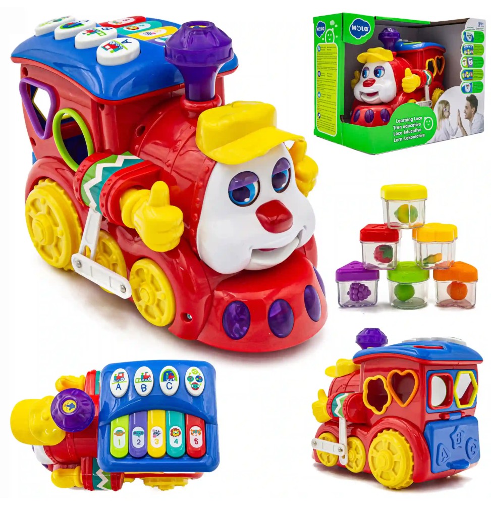 Interactive Train for Kids 18m+