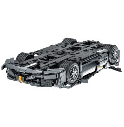 Building Blocks Sport Car Gray Set 1356 Pcs