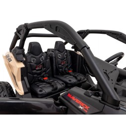 Vehicul buggy maverick turbo rr negru pentru copii