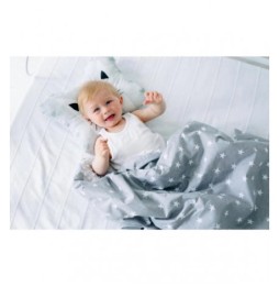 Minky Blanket with Stars 80x100cm for Kids