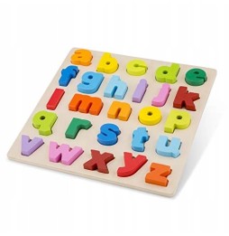 New Classic Wooden Alphabet Puzzle