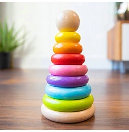 Rainbow Wooden Toy by New Classic Toys