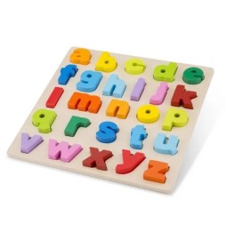 Puzzle Alfabet din Lemn de la New Classic Toys