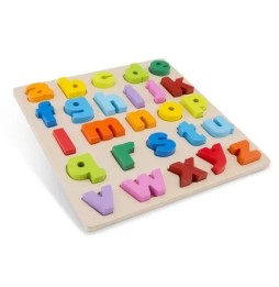 Puzzle Alfabet din Lemn de la New Classic Toys