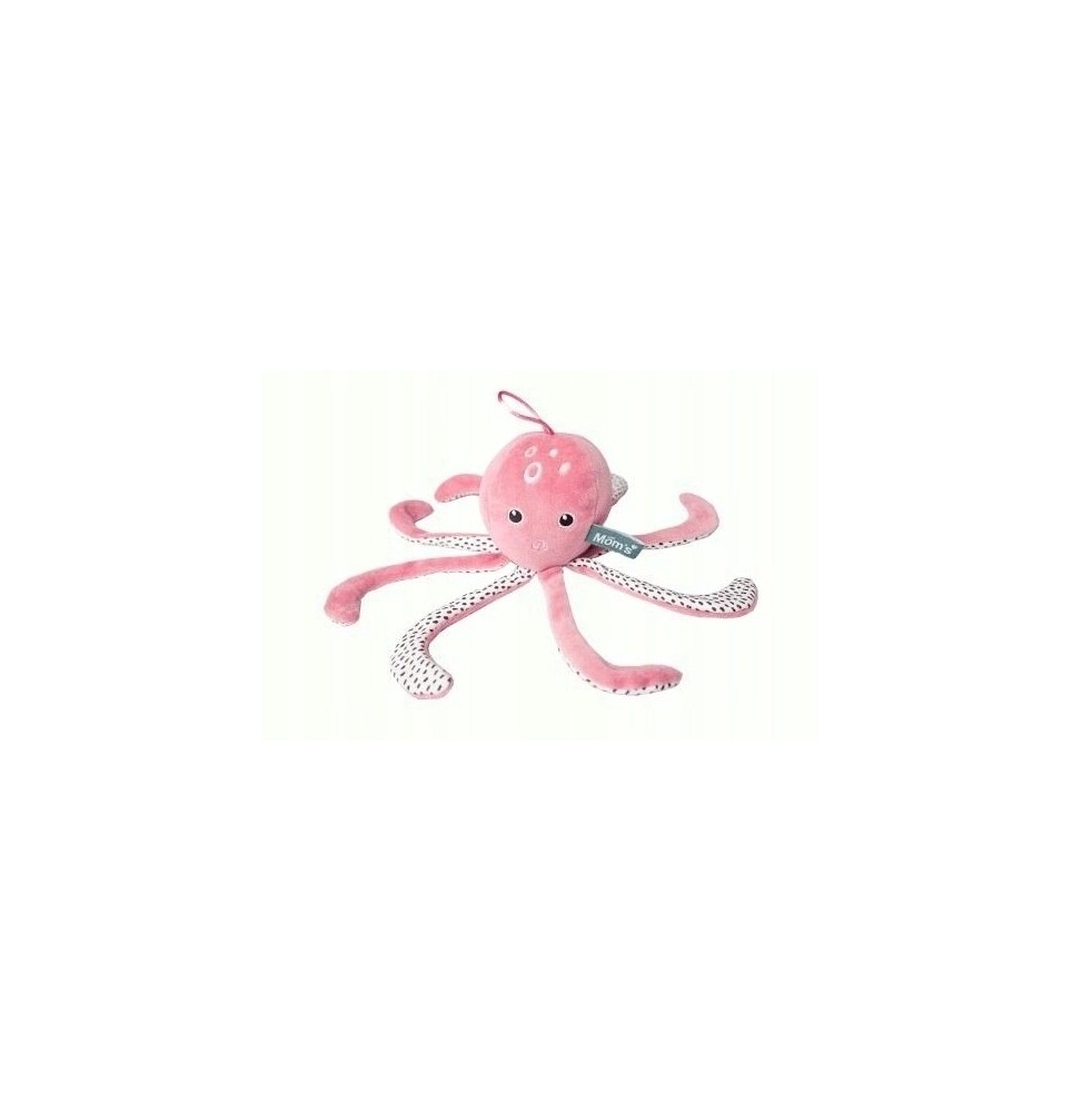 Pink Octopus Tari Crib Hanging Toy