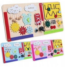 Personalized Manipulative Board XXL for Kids