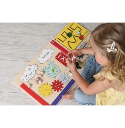 Personalized Manipulative Board XXL for Kids