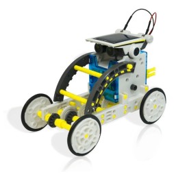 Vehicule și roboți solari 14in1 - set educativ