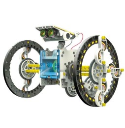 Vehicule și roboți solari 14in1 - set educativ