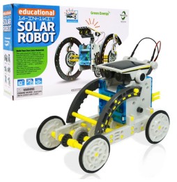 Pojazdy, roboty solarne 14w1 - konstruktor dla dzieci