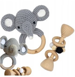 Elephant Emil Rattle for Infants