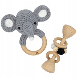 Elephant Emil Rattle for Infants