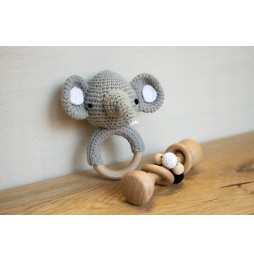 Elephant Emil Rattle for Infants