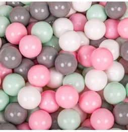 Suchy basen okrągły KiddyMoon 300 piłeczek