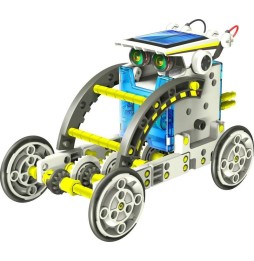 Vehicule și roboți solari 14in1 - set educativ