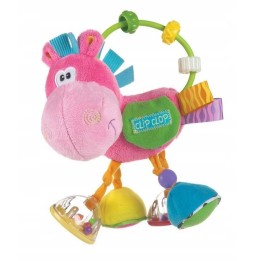 Playgro Pink Donkey Rattle for Babies