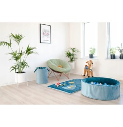 Suchy basen kulkowy Baby Blue 200 piłek