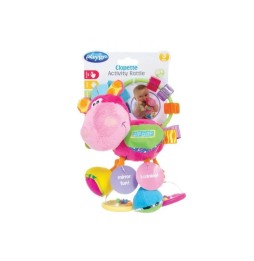 Playgro Pink Donkey Rattle for Babies