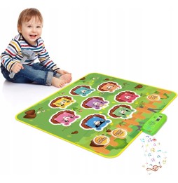 Covor educativ Montessori Whack-a-mole 3+