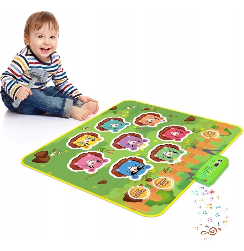 Covor educativ Montessori Whack-a-mole 3+