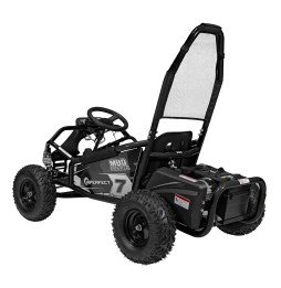 Black MUD MONSTER Vehicle - Durable Go-Kart