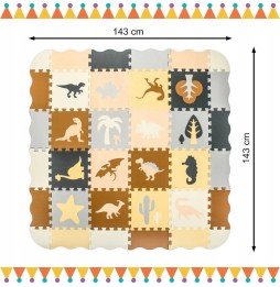 Educational Play Mat for Infants 143x143