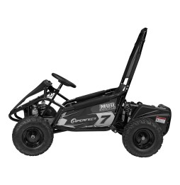 Black MUD MONSTER Vehicle - Durable Go-Kart