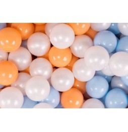 Set of 400 Plastic Balls for Pool Play